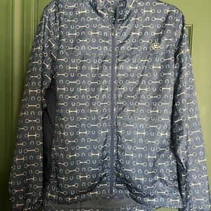 Ariat Blue Windbreaker